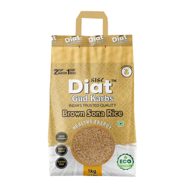 Diat brown sona rice